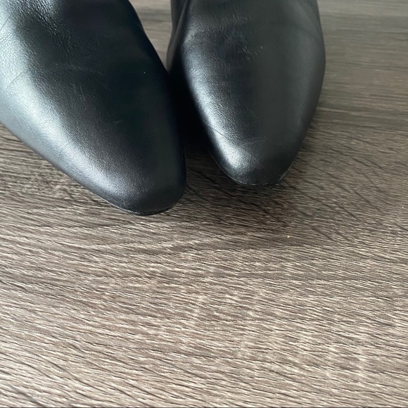 Blondo Black Kitten Heel Tall Boots Size 7 - Picture 6 of 10